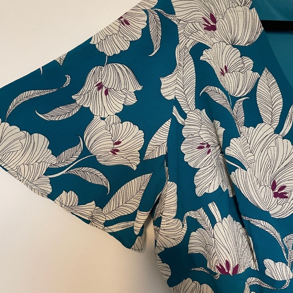 London Times midi short sleeve dress - Picture 6 of 8